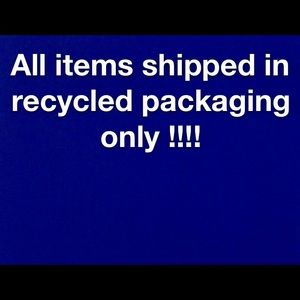 We are a green store !